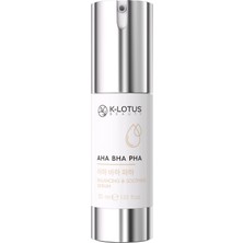 K-Lotus Beauty Dengeleyici & Yatıştırıcı Aha Bha Pha Cilt Serumu 28 ml Akneli Ciltler İçin Onarıcı Etki