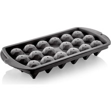 Elmas, Kristal Şekilli Buz Kalıbı, 18 Bölmeli, Farklı Renk ve Adetlerde (1, Siyah)