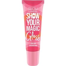 By Pastel Show Your Magic Gloss Color Changing - Renk Değiştiren Dudak Parlatıcısı, 9 ml