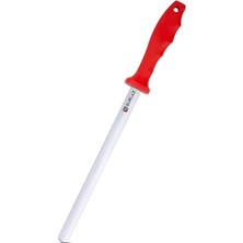 Bıçak Bileyici Yassı Masat Kırmızı 22 cm