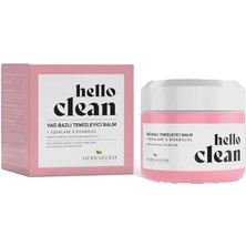 Hello Clean Yağ Bazlı Temizleyici Balm Kuru ve Hassas Ciltler İçin Squalane ve Bisabolol 100 ml