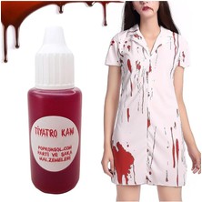 Adet Yapay Tiyatro Şaka Kanı Hallowen Sahte Kan PP190301