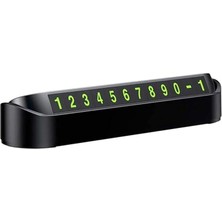 Torpido Üstü Aç Kapa Numaratör Parktel Telefon Yazısı