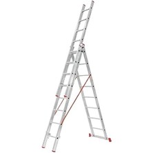 Endüstri 3 * 2 Metre A Tipi Sürgülü Alüminyum Merdiven