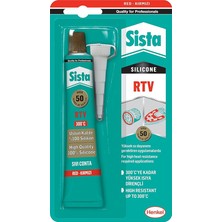 Rtv Silikon Kirmizi/ 50 gr