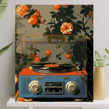 Boyama Tuval Seti Fırça Boya Dahil (Çıtalı) 40X50 cm - Pikap