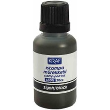 430GS 30 cc Siyah Istampa Mürekkebi