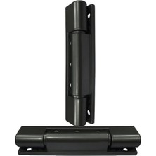Adet 90MM Çelik Siyah Menteşe - Uzun Ömürlü Pvc-Pimapen Çelik Menteşe- 90MM,9CM