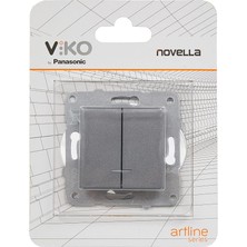 Novella Trenda Füme Mekanizma+Düğme Kapak Çabuk Bağlantı Işık Komütatör