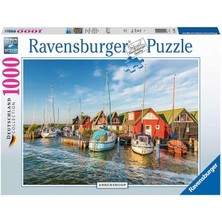 170920 1000 Parçalı Puzzle Romantik Liman, Renkli