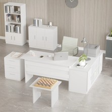 Bega Abcdefofis Büro Masa Takımı 3 Renk Beyaz BEG17-W