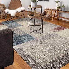 Kadife Pamuk Tabanlı Yıkanabilen Kaydırmaz Antibakteriyel Salon Halısı 80X200