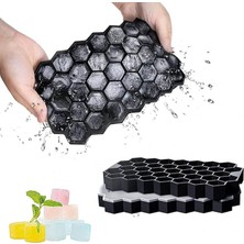 Life 37 Li Petek Desenli Silikon Buz Kalıbı MIT1074