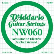 NW060 Elektro ve Akustik Tek Tel, (Kalin Mi),