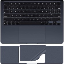 MacBook Air 15.3 Inç Touchpad Trackpad Koruyucu Sticker Uyumlu M2 M3 M4 Mat Ultra Ince Çizilme Önleyici Gece Mavisi