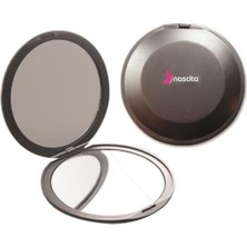 Gri Cep ve Çanta Makyaj Aynası