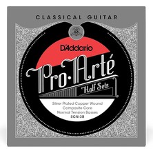 Scn-3b Klasik Gitar Tel Seti, Pro Arte, EJ45C'NIN Bas