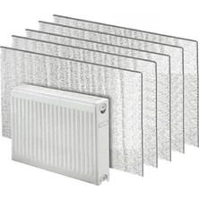 Ev ve Işyeri Için 5 Adet Radyatör Petek Arkası Yalıtım Levhası Plakası 1 cm