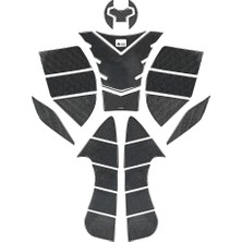 Parça Suzuki Hayabusa ile Uyumlu Kaydırmaz Tank Pad – 6d Karbon | Çizilmeye Karşı Kalkan, Motosiklet Tank Pad | Üstün Kavrama - GC57