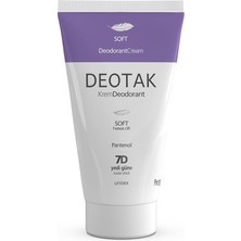 Soft Hassas Koruma 7 Güne Kadar Etkili Krem Deodorant 35 ml