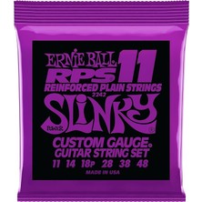 Ball Power Slinky Rps Nikel Yara Elektro Gitar Telleri, Ölçü 11-48