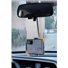 Araba Dikiz Aynasına Takılan Akrobat Telefon Tutucu Siyah