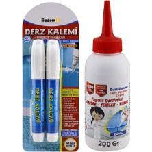 Derz Kalemi Derz Dolgu Yenileme Hızlı Kuruyan Su Bazlı Kokusuz Kalıcı Fayans Yenileme Kalem 3'lü Set