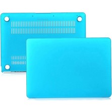 MacBook Pro 15 Inç Kılıf A1707 A1990 Uyumlu – Mat Sert Hard Shell Tpu Kapak, Darbe ve Çizilme Koruma, Ince & Hafif Tasarım Açık Mavi