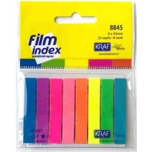 Fılm Index Post It Yapışkanlı Ayraç 8 Renk 25 Sayfa