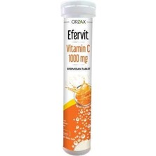 Efervit Vitamin C 1000 Mg 20 Eff Tablet
