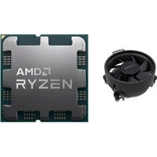 Ryzen 5 7500F Am5 3.7 Ghz 32 MB 65 W Tray+Fan (Kutusuz, Soğutuculu) Mpk Işlemci