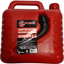Antistatik Benzin Yakıt Bidonu 5 Lt