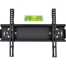 Tüm Markalara Uygun 37" - 55" Inç 94 - 140 Ekran Televizyon LCD LED Monitör Plazma Tv Sabit Duvar Askı Aparatı+Su Terazili