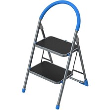 2 Basamaklı Katlanır Çok Amaçlı Merdiven