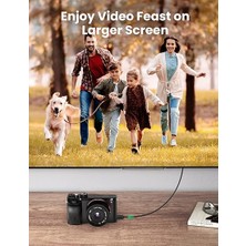 4K 60Hz Micro HDMI To HDMI Kablo 1 Metre