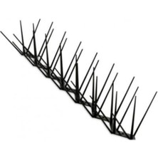 Konmaz Diken 15 Metre Polikarbon Tel 50 cm 30 Adet Siyah