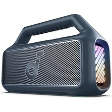 By Anker Boom 2 Bluetooth Hoparlör, 24 Saat Çalışma Süresi, 80W, Rgb, 2.1 Stereo, Ipx7, Bassup 2.0, Özelleştirilebilir Eq, Mavi