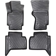 Volkswagen Amarok 2010-2022 Uyumlu 3D Havuzlu Paspas