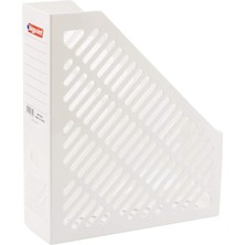 BP198-01 Plastik Kutu Klasör (Magazinlik), Beyaz