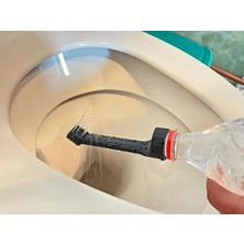 Taşınabilir Tuvalet Duşu Taharet Musluğu Portatif Bidet 1 Litre ve Üzeri Pet Şişeler Için (Siyah)