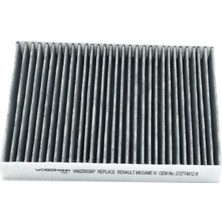 Karbonlu Polen Filtresi Renault Megane Iv 1.5 Dci 2016-2019 ile Uyumlu