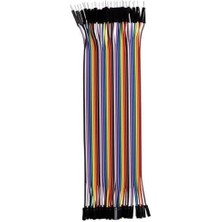 40 Adet Dişi-Erkek Jumper Kablo 20 cm