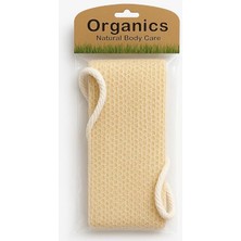 Doğal Banyo Kesesi, Sırt Kesesi, 40X10 Cm, Bej