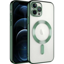 Apple iPhone 11 Pro Uyumlu Kılıf Kamera Korumalı M-Safe Wireless Şarj Özellikli Zore Demre Kapak