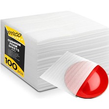 Köpük Folyo Ambalaj Malzemesi 100 Adet Hava Kabarcıklı Folyo Taşınma Kartonları Taşınma Kağıdı Köpük Ambalaj Taşınma Malzemesi Yastık Köpük Torba 30 cm x 30 cm Taşınma Yemek Takımı Saklama Için
