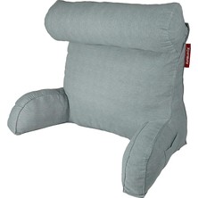 Tv Yastık, Kollu Yastık, Ayarlanabilir Sırt Destek Yastık, Boyun Desteği, Tv Yastık ve Üçgen Yastık, Fermuarlı Sırt Yastık, Bel Yastık (Gri)