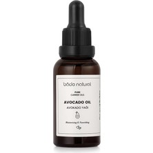 Natural Avokado Yağı Soğuk SIKIM%100 Saf 30 ml