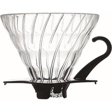 V60 02 Dripper (Siyah Cam)