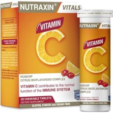 Vitals Vitamin C 28 Çiğnenebilir Tablet Takviye Edici Gıda