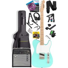 TLX-50GR-50AMP Tele Kasa Maple Klavye 2 Single-Coil 50W Amfili Elektro Gitar
